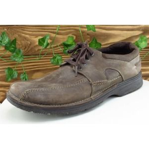 Clarks Shoes Sz 13 M‎ Brown Derby Oxfords Leather Men